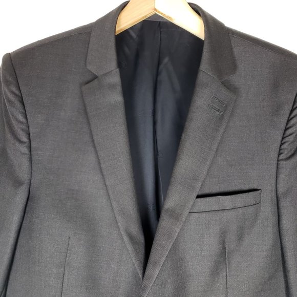 The Kooples Men 100% Fine Wool Suit Jacket Blazer Size EUR 48 USA 39-40 - Picture 2 of 7